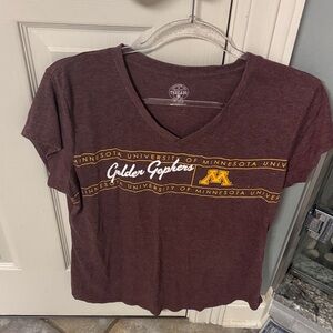 Rivalry Threads Maroon Golden Gophers Women's Tee